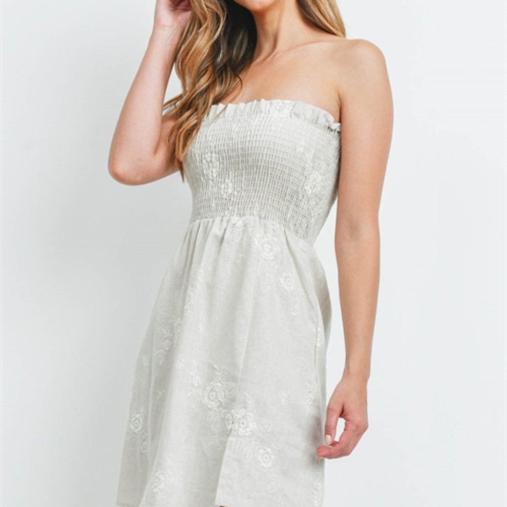 Taupe Dress - Picture 4 of 12